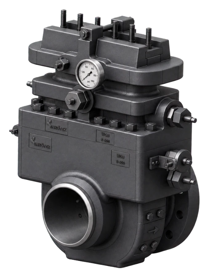 Dual chamber orifice fitting
