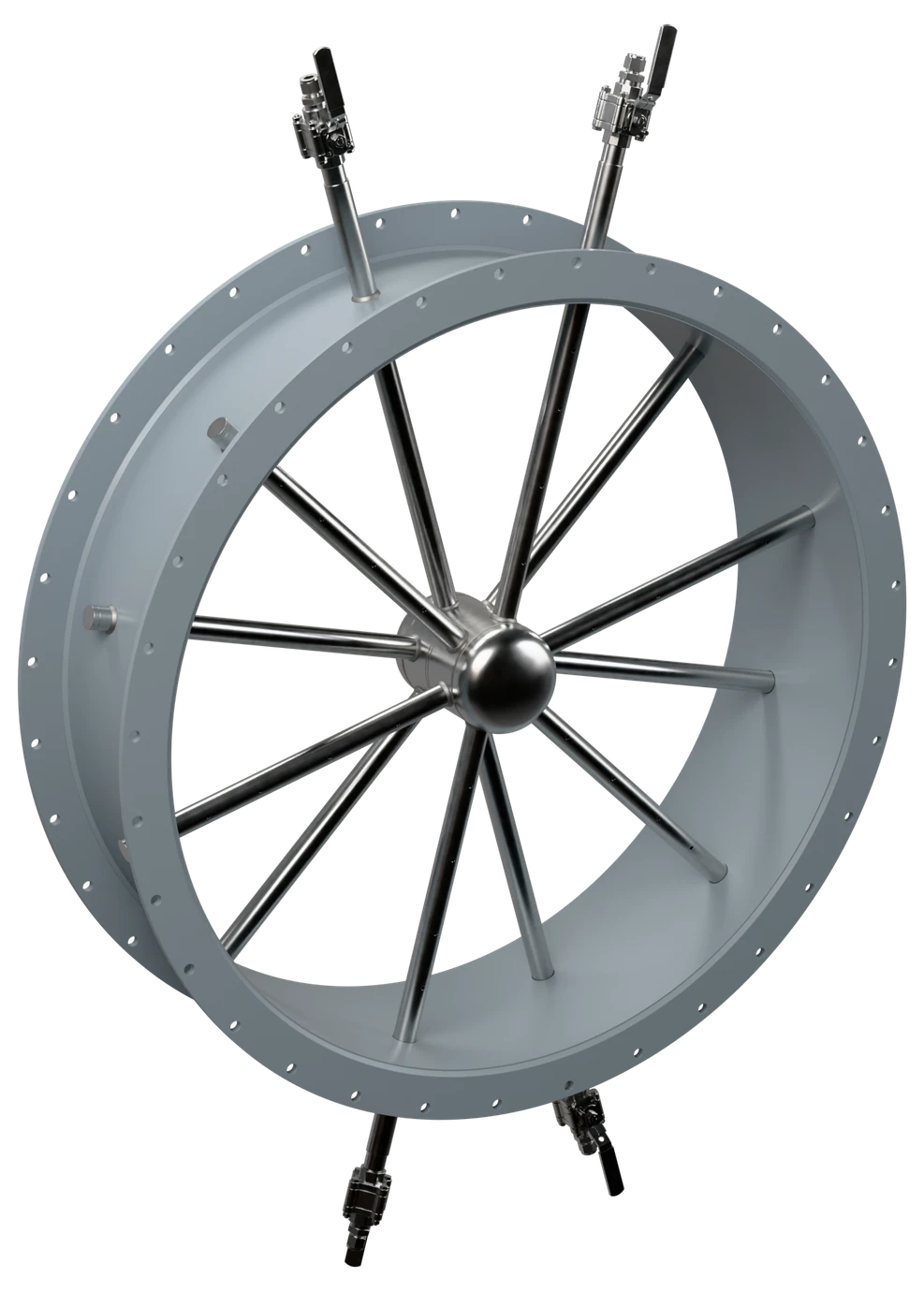 Grid type pitot tube